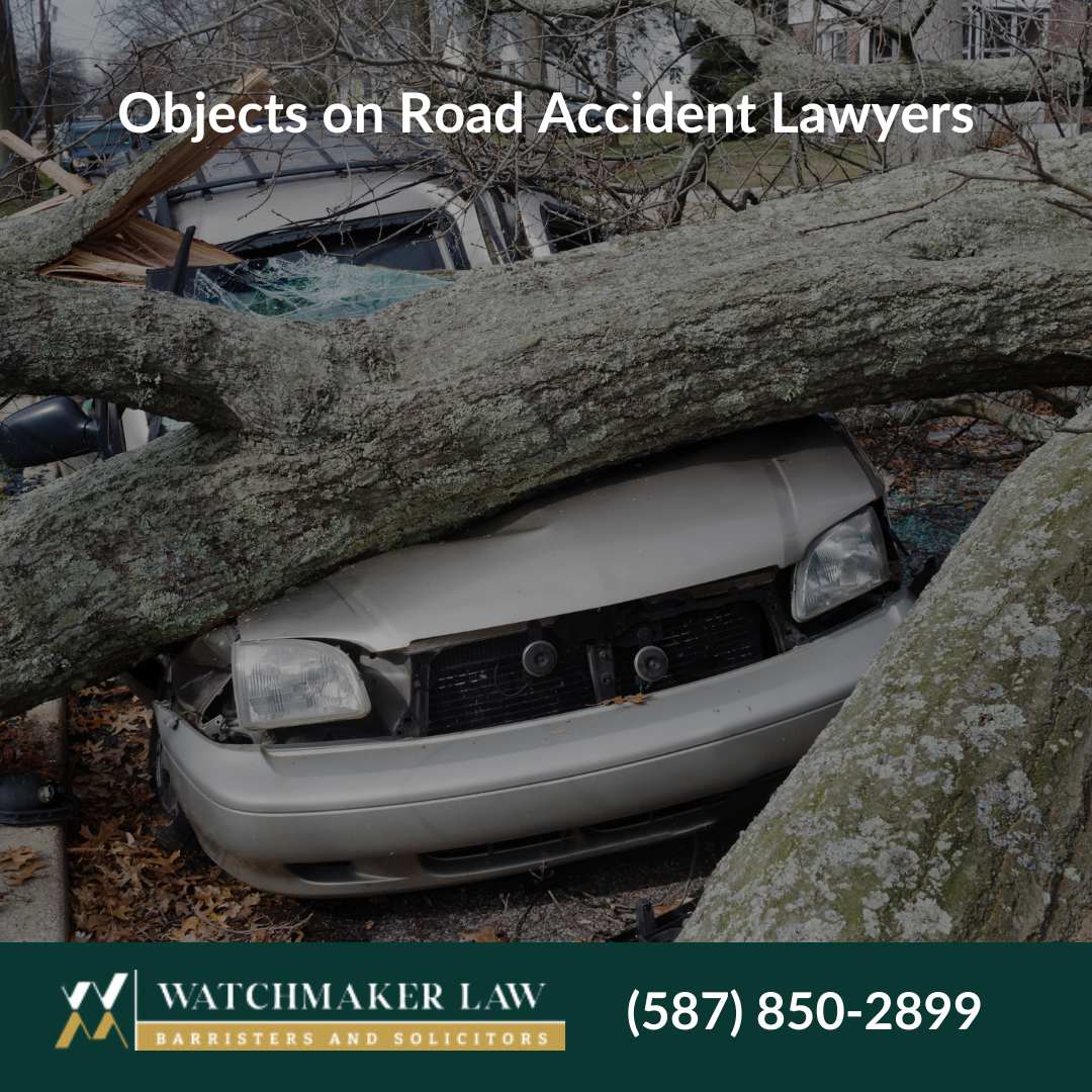 objects on road accidents