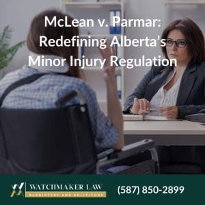minor injury regulation